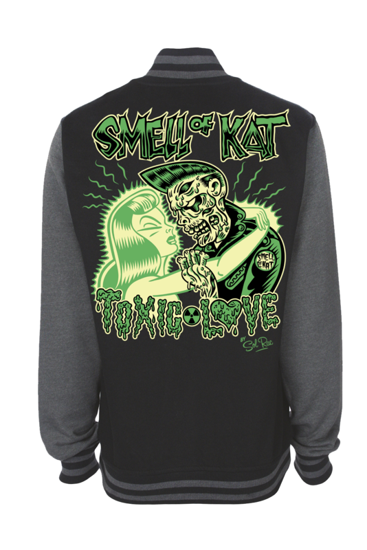 SMELL OF KAT VARSITY JACKETS unisex