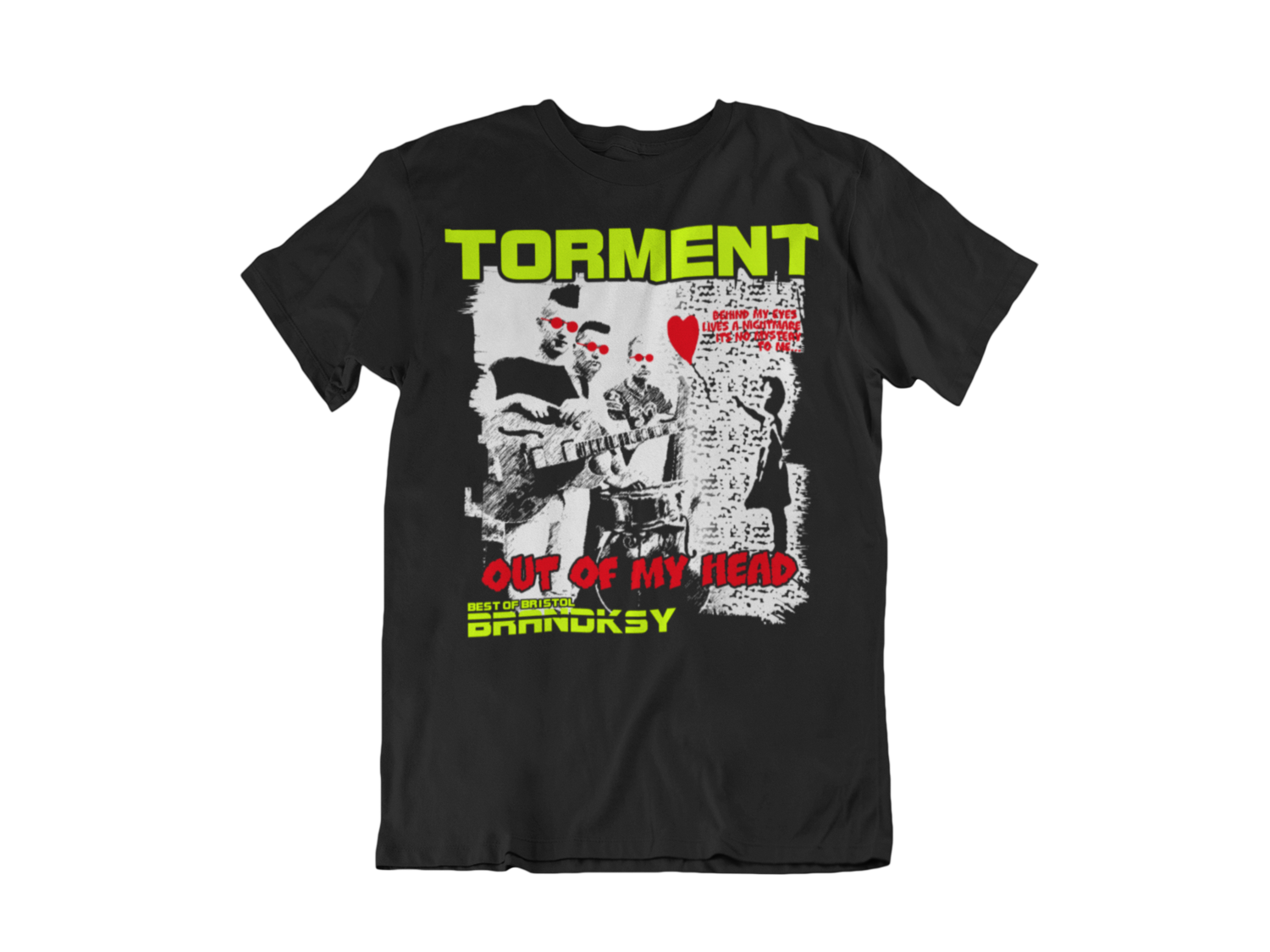 TORMENT "Out of my head" tshirt for MEN
