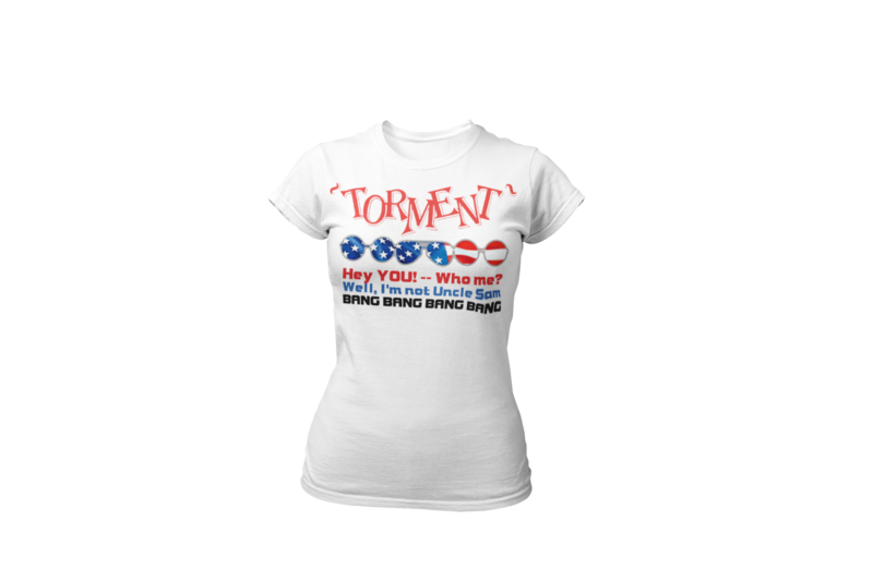 TORMENT "Uncle Sam" tshirt for WOMEN