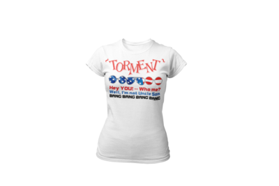 TORMENT &quot;Uncle Sam&quot; tshirt for WOMEN