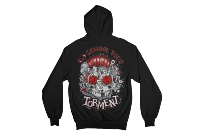 TORMENT &quot;OLD SCHOOL TOUR&quot; HOODIE ZIP for MEN