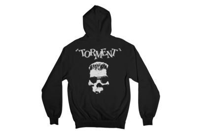 TORMENT &quot;OLD SKULL&quot; HOODIE ZIP for MEN