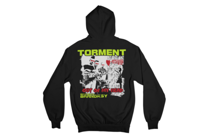 TORMENT &quot;OUT OF MY HEAD&quot; HOODIE ZIP for MEN