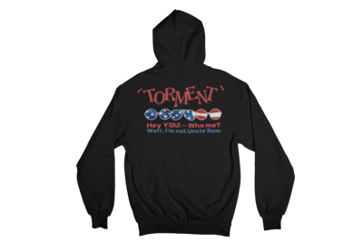 TORMENT  &quot;UNCLE SAM&quot; HOODIE ZIP for MEN