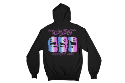 TORMENT &quot;MISTERY MAN&quot; HOODIE ZIP for WOMEN