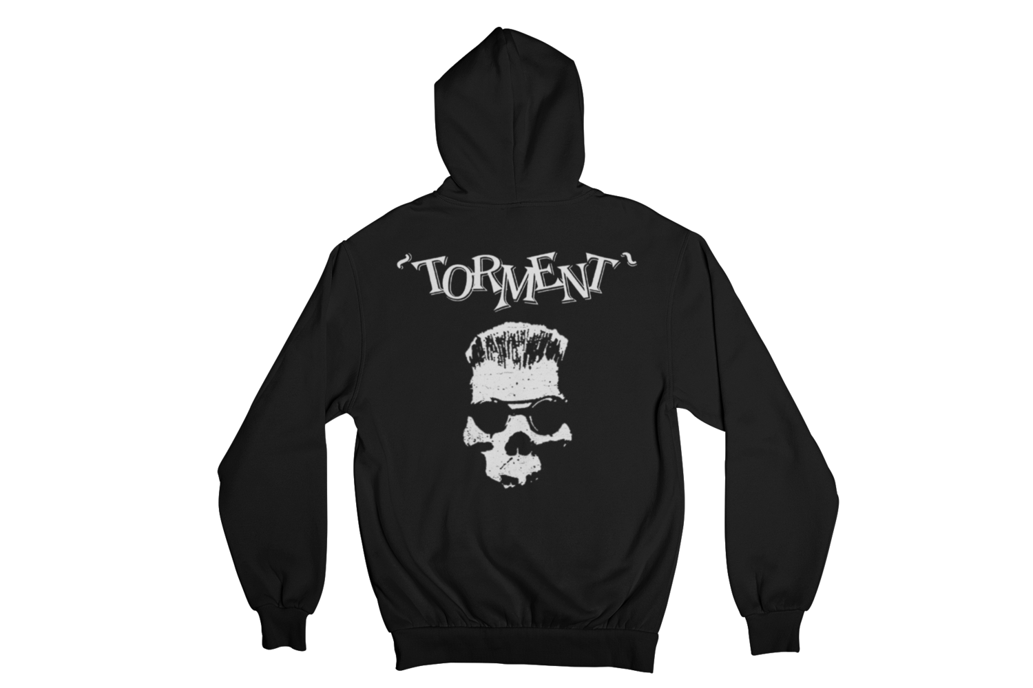 TORMENT "OLD SKULL" HOODIE ZIP for WOMEN