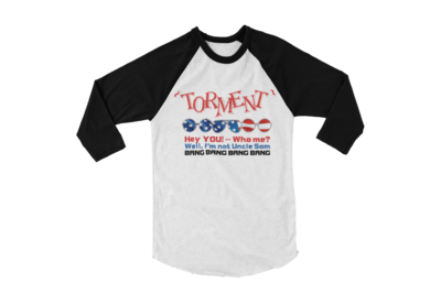TORMENT &quot;UNCLE SAM&quot; BASEBALL LONG SLEEVE UNISEX
