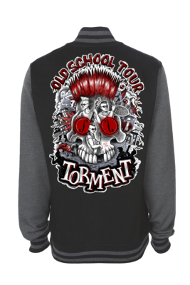 TORMENT &quot;Old School Tour&quot; VARSITY JACKET UNISEX