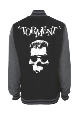 TORMENT &quot;Old Skull&quot; VARSITY JACKET UNISEX