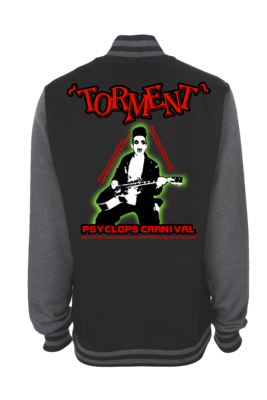 TORMENT &quot;Psyclops Carnival&quot; VARSITY JACKET UNISEX