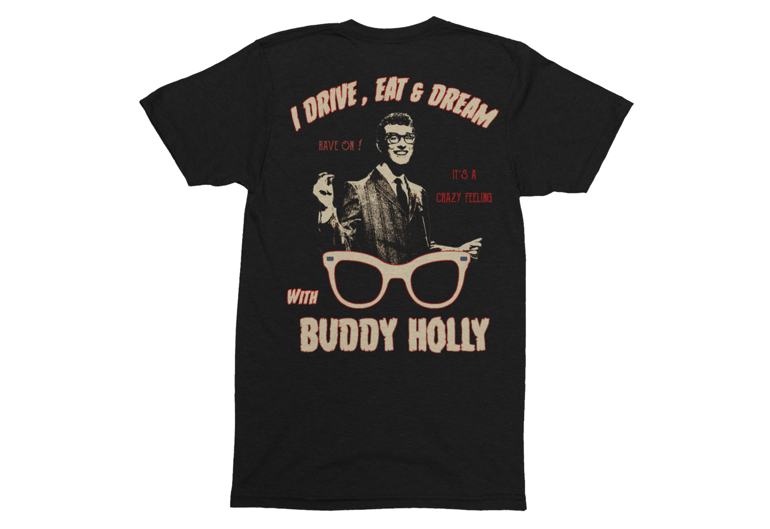 BUDDY HOLLY RULES T-SHIRT FOR MEN