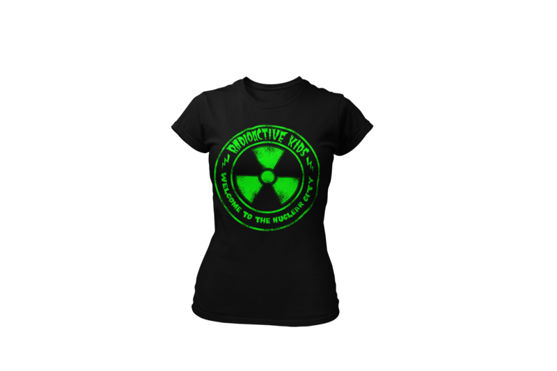 RADIOACTIVE KIDS "Nuclear City" tshirt for WOMAN