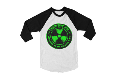 RADIOACTIVE KIDS &quot;Nuclear City&quot; BASEBALL LONG SLEEVE  UNISEX