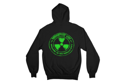 RADIOACTIVE KIDS &quot;NUCLEAR CITY&quot;  HOODIE ZIP for MEN by SOLRAC