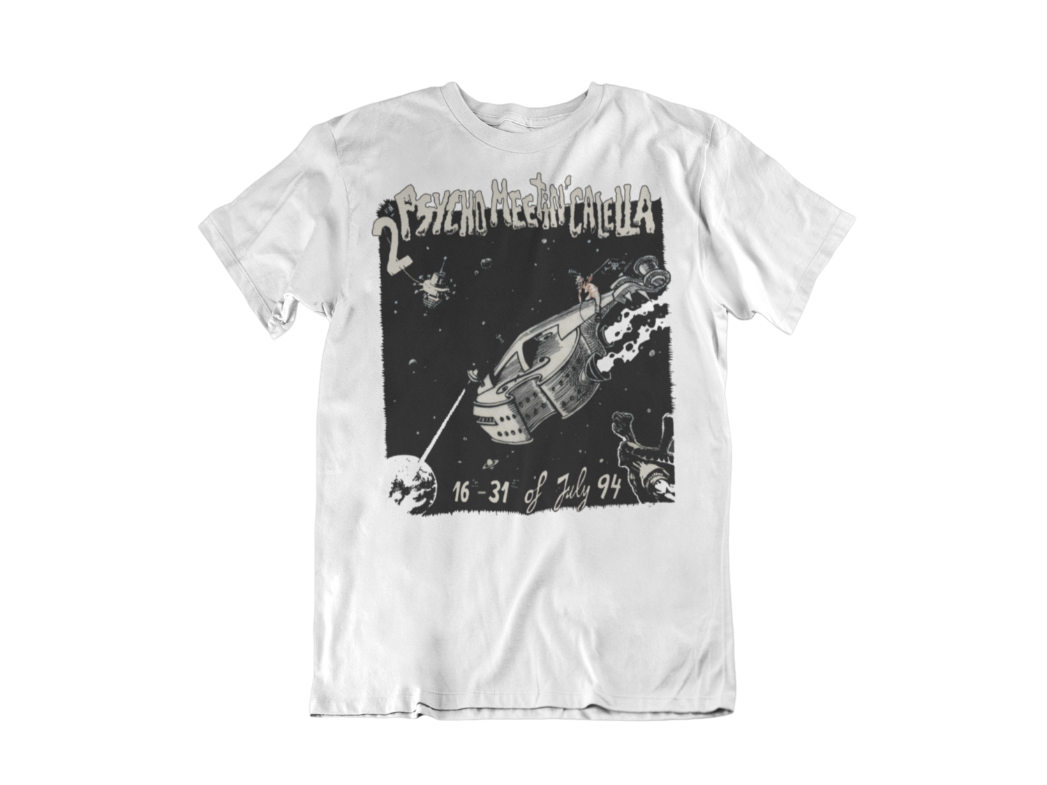 PSYCHOBILLY MEETING 1994 T-SHIRT MAN, Size: Small