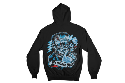 WE BELONG DEAD HOODIE ZIP for WOMEN by SOL RAC