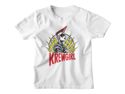 KREWGIRL LOGO T-SHIRT KIDS
