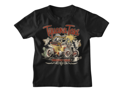 TIJUANA TAXI T-SHIRT KIDS BY Ger &quot;Dutch Courage&quot; Peters