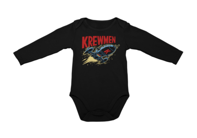 KREWMEN LOGO BABY ONIESE