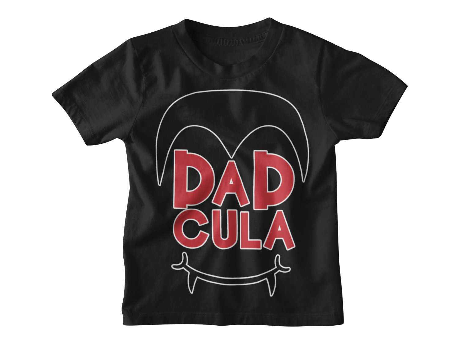 DADCULA T-SHIRT KIDS, Colour: Black, Size: 3/4 years