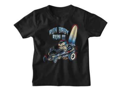 RUN BABY RUN LOGO T-SHIRT KIDS