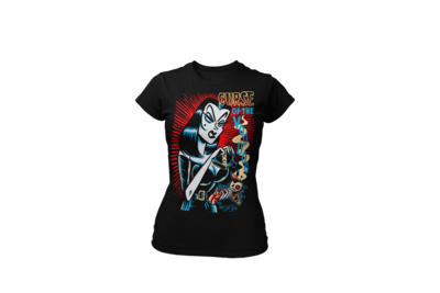CURSE OF THE VOODOO T-SHIRT WOMAN by SOL RAC