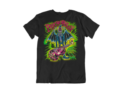 PSYCHOBILLY UNKNOWN WORLD T-SHIRT MAN BY SOL RAC