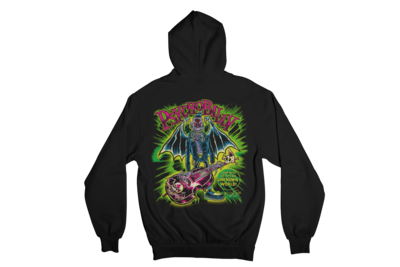 PSYCHOBILLY UNKNOWN WORLD HOODIE ZIP for WOMEN by SOL RAC