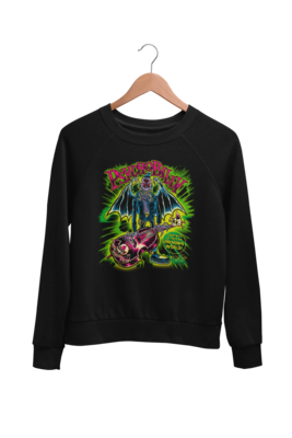 PSYCHOBILLY UNKNOWN WORLD SWEATSHIRT UNISEX BY SOL RAC