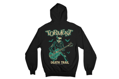 TORMENT  &quot;DEATH TRAIL&quot; HOODIE ZIP for MEN