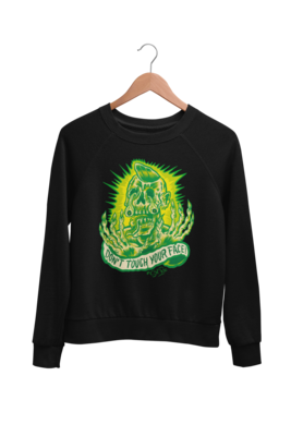 DON´T TOUCH YOUR FACE SWEATSHIRT UNISEX by BY SOL RAC