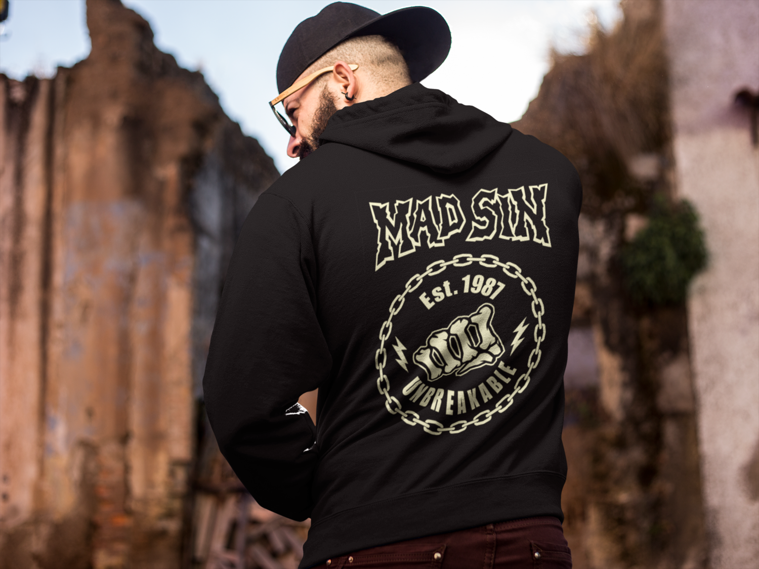 MAD SIN HOODIE ZIP