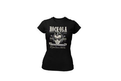 Rock-ola Jordi Dj  tshirt 
 T-SHIRT WOMAN
