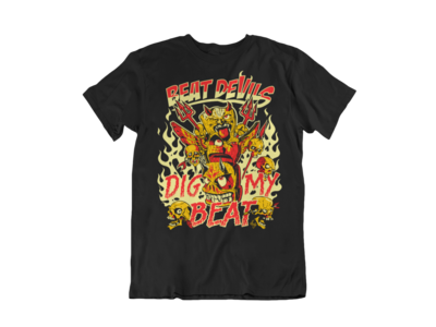 BEAT DEVILS  &quot;Dig my beat&quot; T-SHIRT MEN
