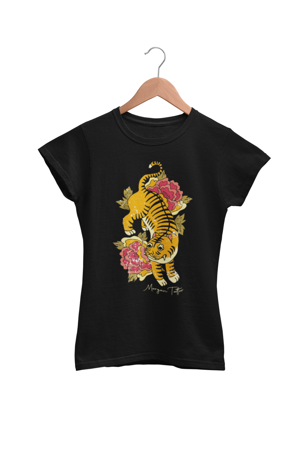 Morgan Tattoo &quot;Tiger&quot; T-SHIRT WOMAN