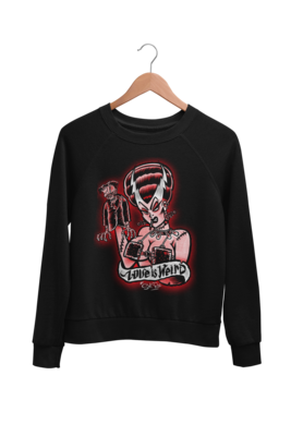 LOVE IS WEIRD SWEATSHIRT UNISEX by BY SOL RAC