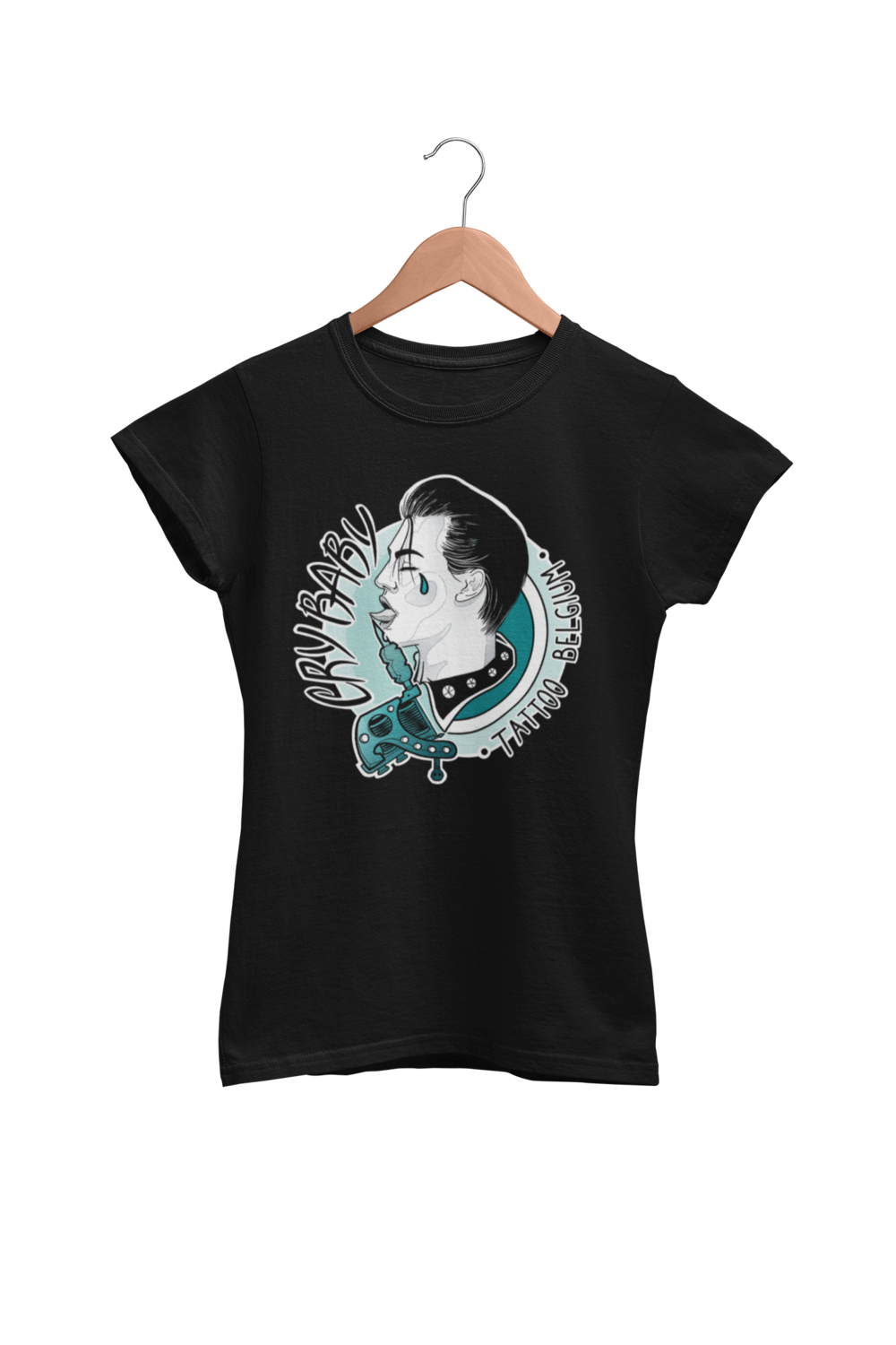 Cry Baby Tattoo T-SHIRT WOMAN, Colour: BLACK, Size: Large