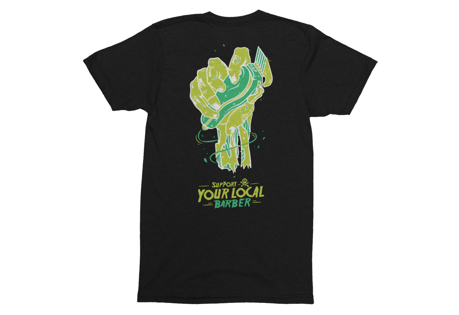 EL ATICO BARBERIA T-SHIRT MAN, Size: Small