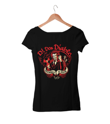 DON DIABLO Dj tshirt for WOMEN