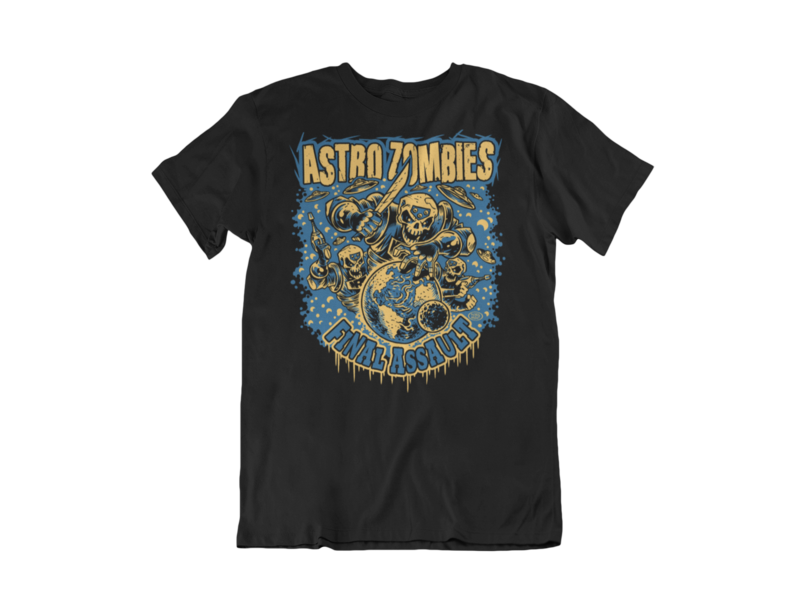 ASTRO ZOMBIES "Final Assault" tshirt for MEN