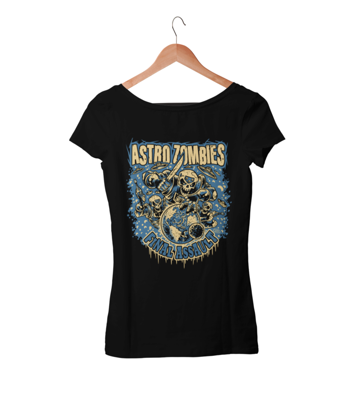 ASTRO ZOMBIES "Final Assault"  tshirt for WOMEN