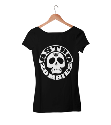 ASTRO ZOMBIES &quot;Round Logo&quot;  tshirt for WOMEN