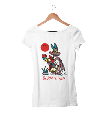 NORTEONE TATTOO &quot;Born to win&quot; tshirt for WOMEN