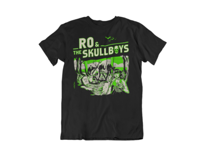 RO &amp; THE SKULLBOYS  T-SHIRT MEN