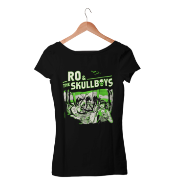 RO &amp; THE SKULLBOYS T-SHIRT WOMEN