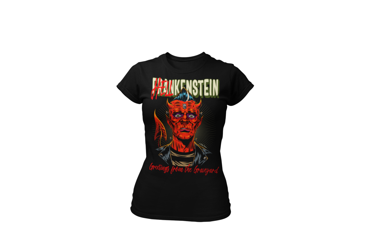 HELLKENSTEIN T-SHIRT WOMAN by NANO BARBERO