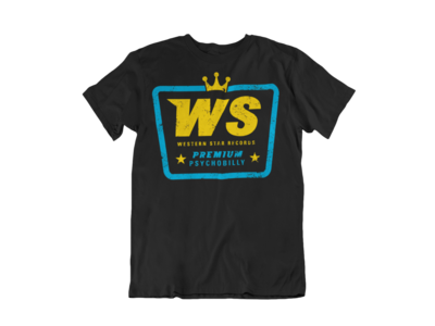 Western Star Recording Company &quot;Premium Psychobilly&quot;  tshirt for MEN