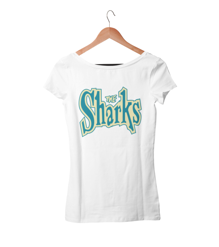 THE SHARKS "Logo" tshirt for WOMEN