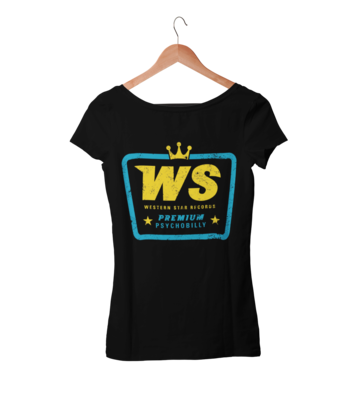 Western Star Recording Company &quot;Premium Psychobilly&quot; 
 T-SHIRT WOMAN