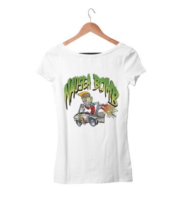 NAUSEA BOMB &quot;Rocket&quot; tshirt for WOMEN